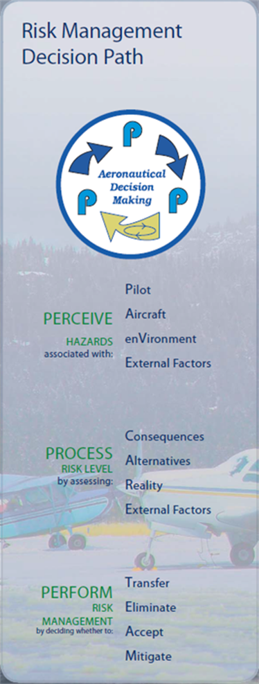 Figure 3: Risk Management Decision Path: Perceive-Process-Perform